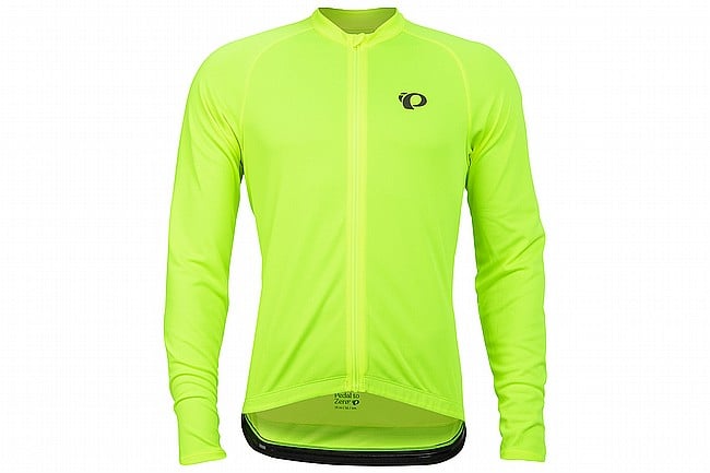 Pearl Izumi Mens Quest LS Jersey Screaming Yellow