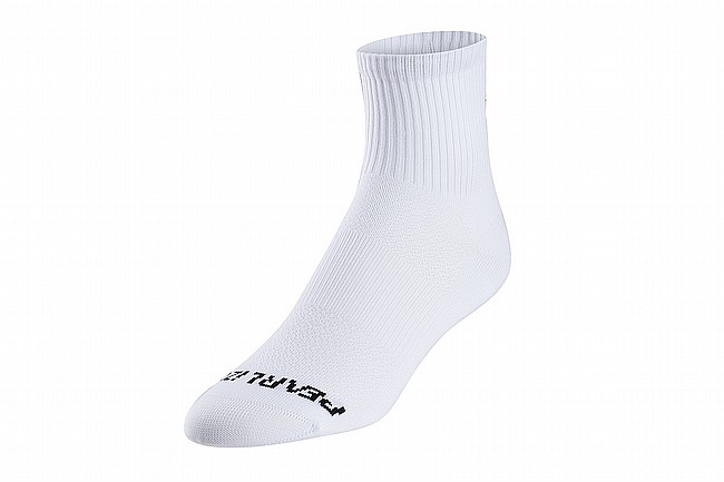 Pearl Izumi Mens Transfer 4-inch Sock White