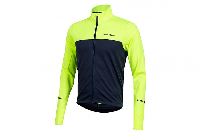 Pearl Izumi Mens Quest Thermal Jersey Screaming Yellow / Navy