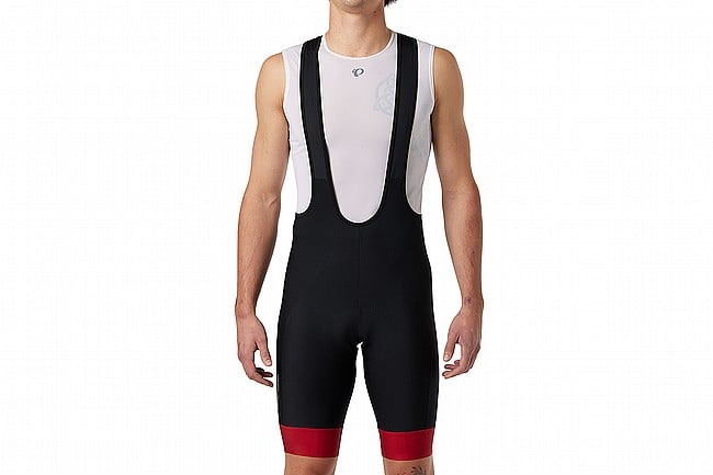 Pearl Izumi Mens Attack Bib Short  Black/Red Dahlia