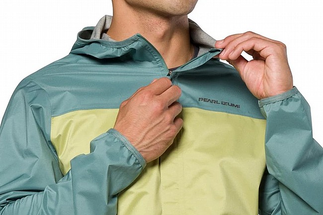 Pearl Izumi Mens Canyon 2.5L WxB Rain Jacket ( Discontinued) Pine/Lichen