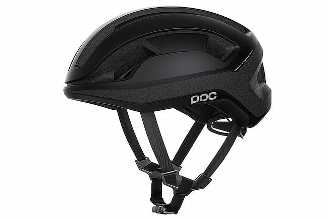 POC Omne Lite Road Helmet Uranium Black Matt