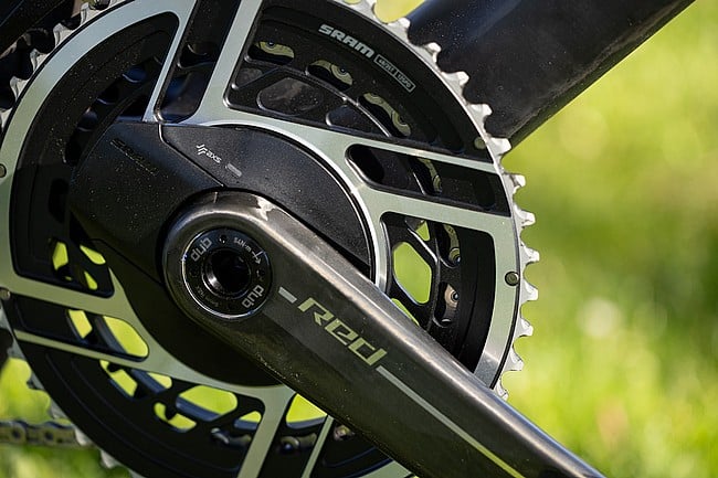 Quarq SRAM RED AXS E1 2x Power Meter Crankset DUB 