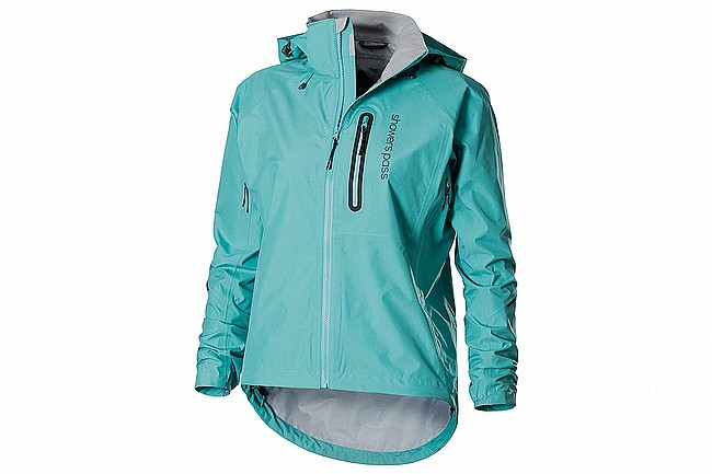 Showers Pass Womens EcoLyte Elite Jacket Glacier Teal