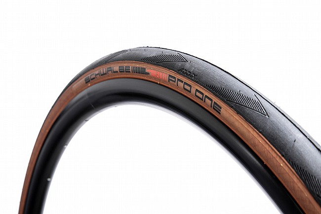 Schwalbe Pro ONE TLE 700c Road Tire (HS493) Transparent Tan