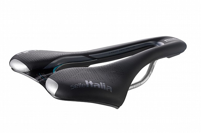 Selle Italia SLR Boost Gravel TI316 Superflow Saddle Black