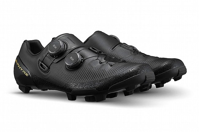 Shimano Mens SH-RX910E Wide S-Phyre Gravel Shoes  Black