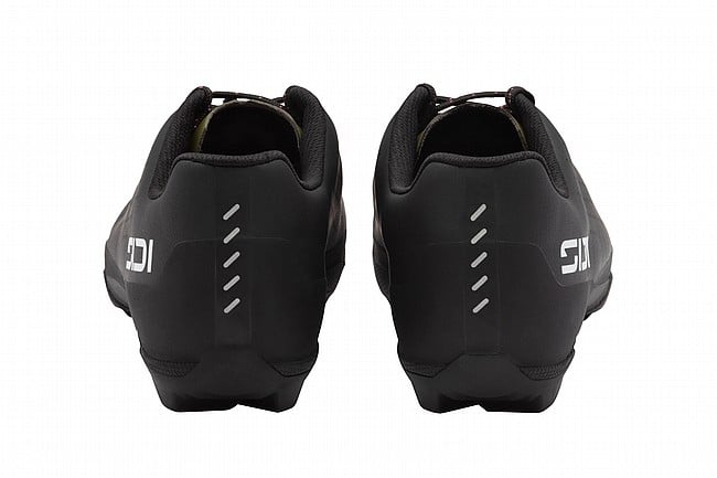 Sidi Mens Asper Laces Gravel Shoe Black Olive Green