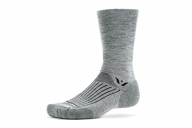 Swiftwick Pursuit Crew Merino Wool Sock Heather