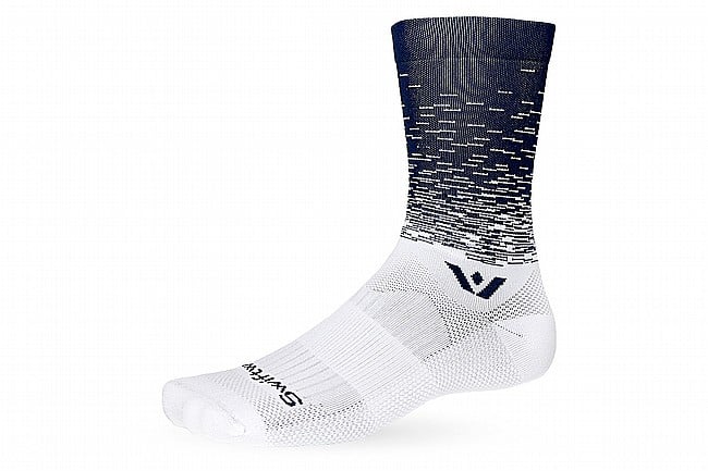 Swiftwick Vision Crew Sock - Drift Drify Navy