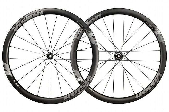 Vision Metron 40 TL Carbon Disc Brake Wheelset 