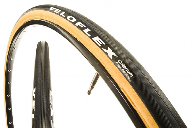 Veloflex Criterium Tubular Road Tire Black/Tan