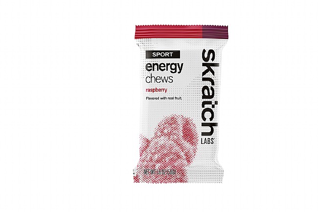 Skratch Labs Sport Energy Chews (Single) Raspberry