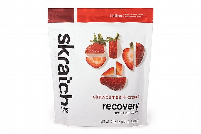 Skratch Labs Recovery Sport Drink Mix (12 Servings) Strawberies & Cream