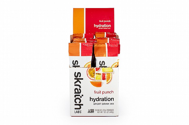 Skratch Labs Hydration Sport Drink Mix (Box of 20) Fruit Punch