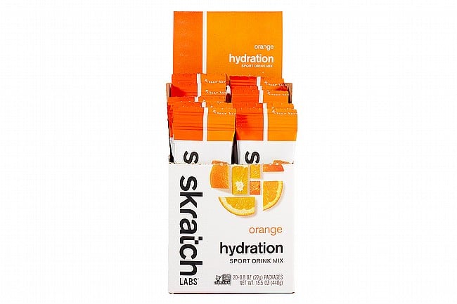 Skratch Labs Hydration Sport Drink Mix (Box of 20) Oranges