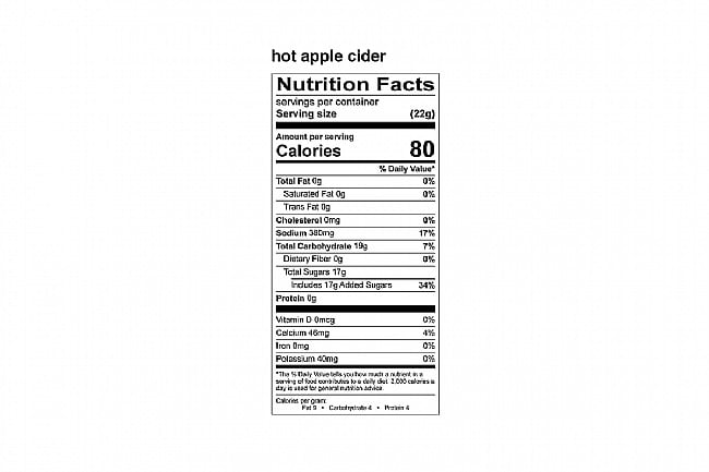 Skratch Labs Hot Apple Cider Sport Hydration Mix (20 Servings) 