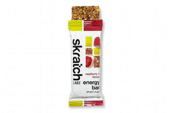 Skratch Labs Energy Bars Sport Fuel (Box of 12) Raspberries & Lemons
