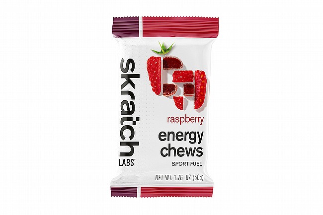 Skratch Labs Sport Energy Chews (Box of 10) Raspberry