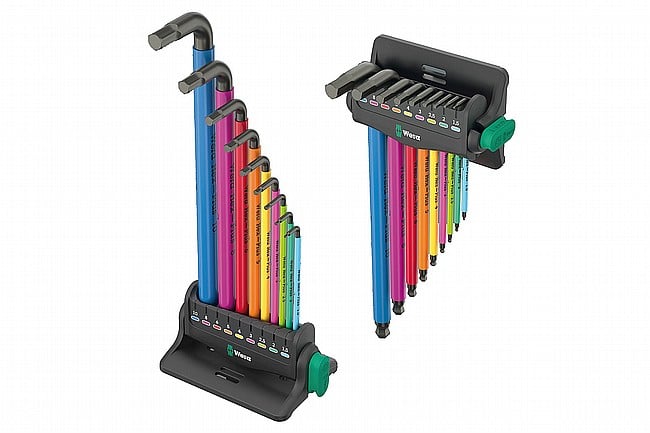 Wera 950/9 Hex-Plus Multicolor 3 L-Key Wrench Set  Versatile Storage Options