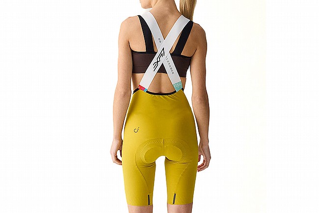 Velocio Womens Luxe Bib Short  Sulphur