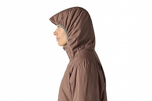 Velocio Womens Ultrapack Insulated Hoodie Plum Truffle