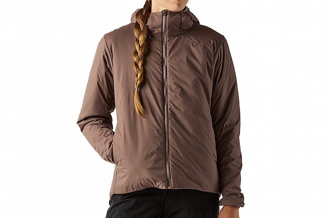Velocio Womens Ultrapack Insulated Hoodie Plum Truffle