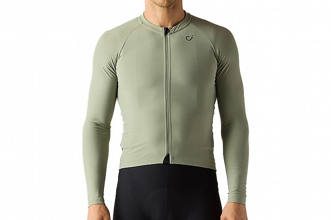 Velocio Mens One Long Sleeve Jersey Lily Pad