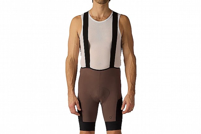 Velocio Mens Adventure Cargo Bib Short  Plum Truffle