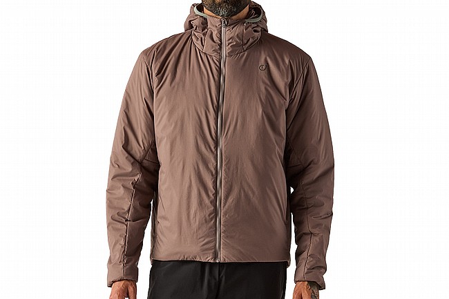 Velocio Mens Ultrapack Insulated Hoodie  Plum Truffle