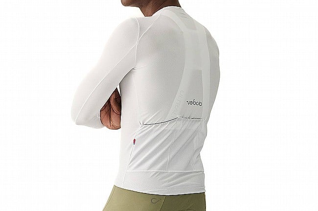 Velocio Mens Ultralight Mesh Long Sleeve Jersey Undyed