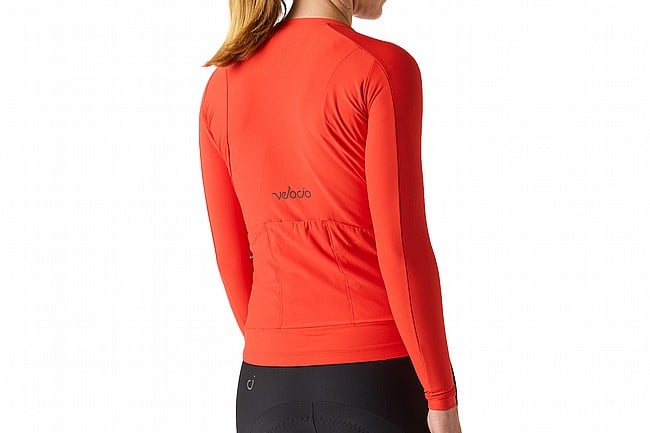 Velocio Womens One Long Sleeve Jersey Aurora Red