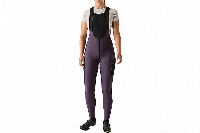 Velocio Womens Luxe Thermal Bib Tights Night Shade