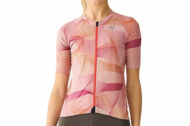 Velocio Womens One Artist Series Jersey  Geo Red