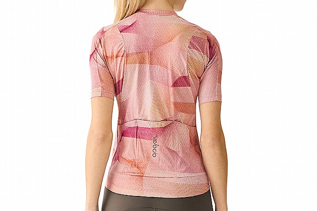 Velocio Womens One Artist Series Jersey  Geo Red