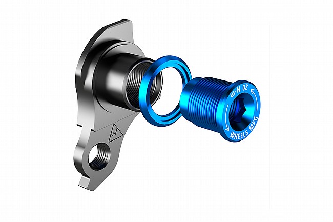 Wheels Mfg Universal Derailleur Hanger Black/Teal