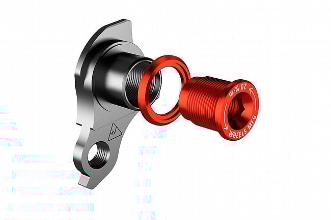Wheels Mfg Universal Derailleur Hanger Black/Red