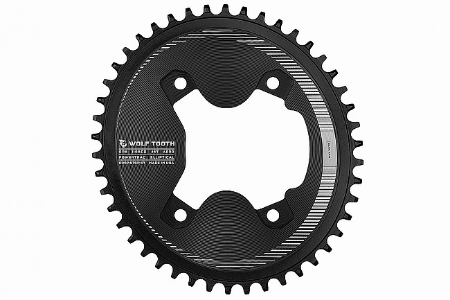 Wolf Tooth Components Aero Chainrings For Shimano GRX Oval