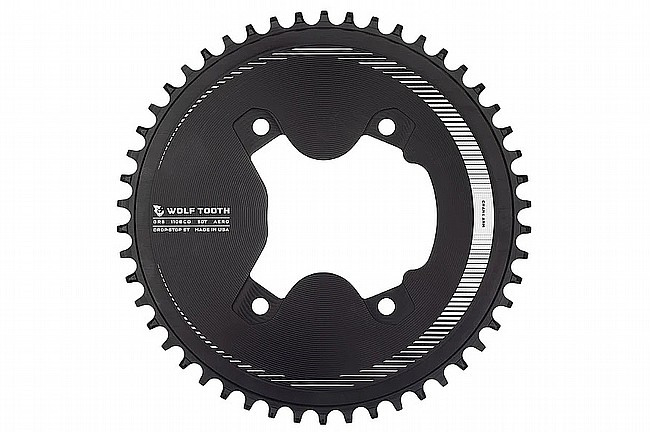 Wolf Tooth Components Aero Chainrings For Shimano GRX Round