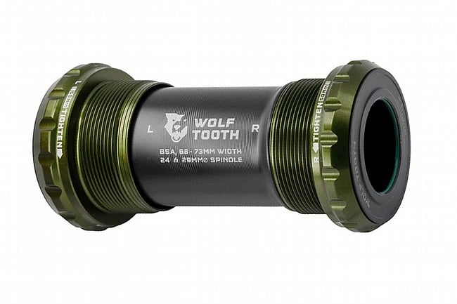 Wolf Tooth Components BSA Bottom Bracket Olive - 24mm