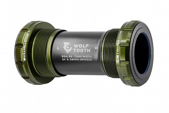 Wolf Tooth Components BSA Bottom Bracket Olive - DUB (29mm)