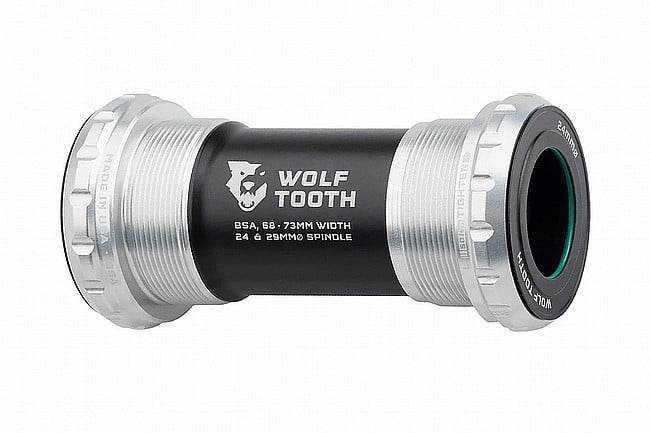 Wolf Tooth Components BSA Bottom Bracket Silver - 24mm
