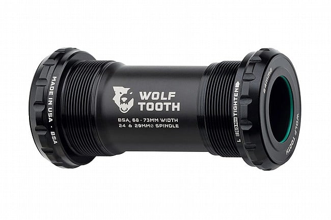 Wolf Tooth Components BSA Bottom Bracket Black - 24mm