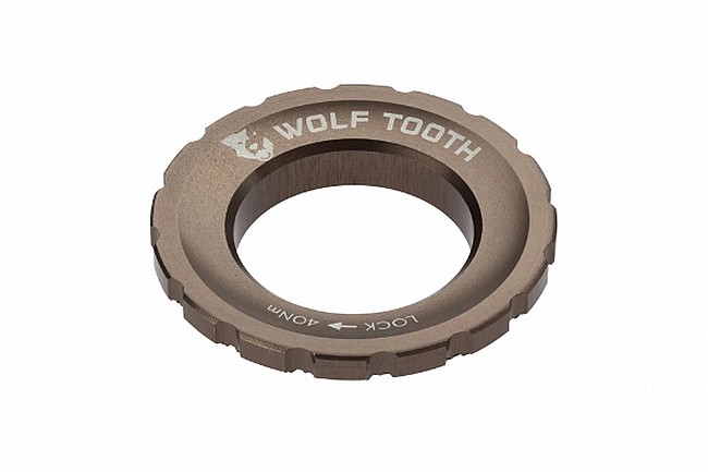 Wolf Tooth Components Centerlock External Rotor Lockring Espresso 