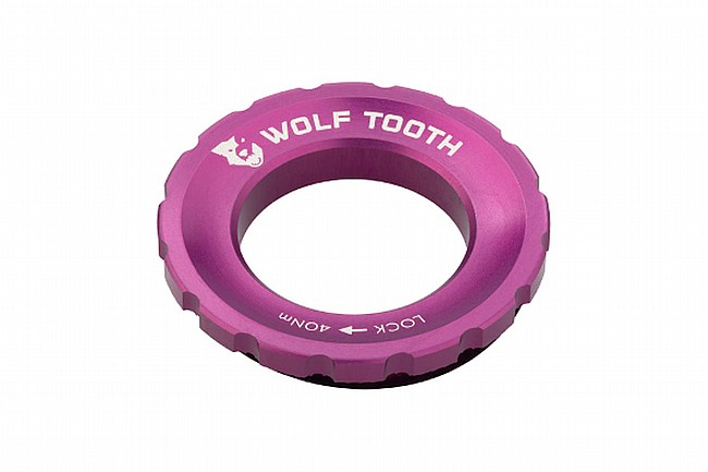 Wolf Tooth Components Centerlock External Rotor Lockring Purple