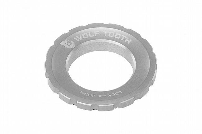 Wolf Tooth Components Centerlock External Rotor Lockring Silver