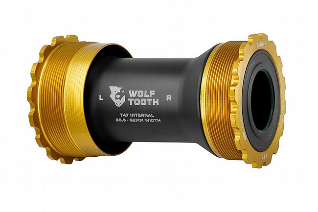 Wolf Tooth Components T47 Internal Bottom Bracket Gold - 24mm