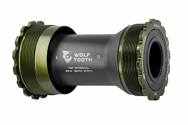 Wolf Tooth Components T47 Internal Bottom Bracket Olive - 24mm
