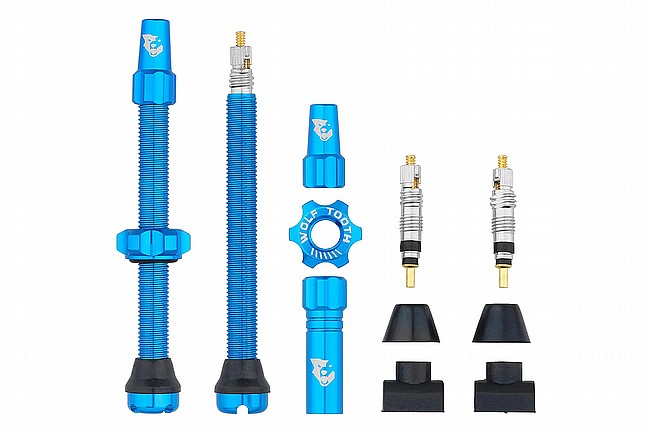 Wolf Tooth Components Tubeless Valve Stems Blue