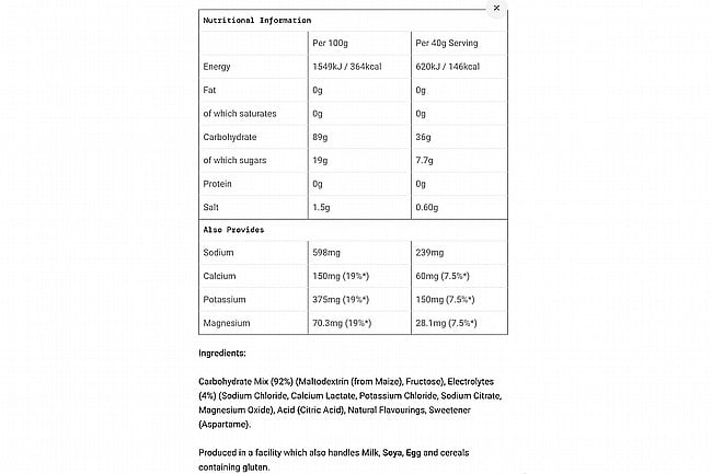 Science In Sport Go Electrolyte Powder Bottle 1.6kg (40 Servings) 